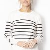 Crew-Neck-Jumper-with-Stripes-front-white